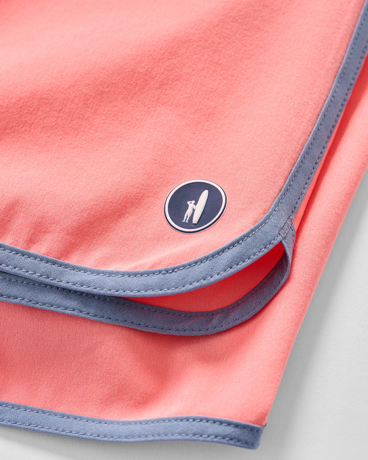 Johnnie-O Half Elastic 7" Swim Trunks - Tully: Noreaster