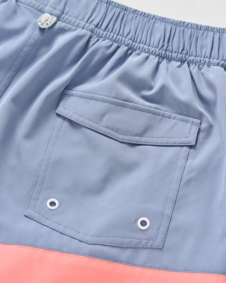 Johnnie-O Half Elastic 7" Swim Trunks - Tully: Noreaster