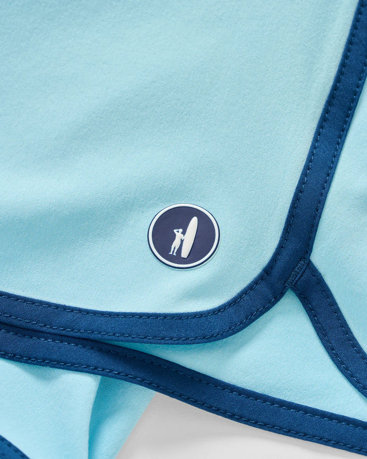 Johnnie-O Half Elastic 7" Swim Trunks - Tully: Sport Navy