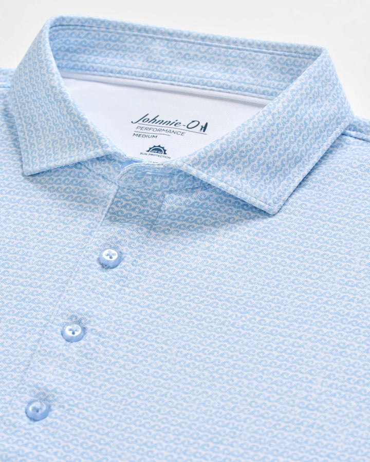 Johnnie-O Performance Mesh Polo - Waverunner: Kona