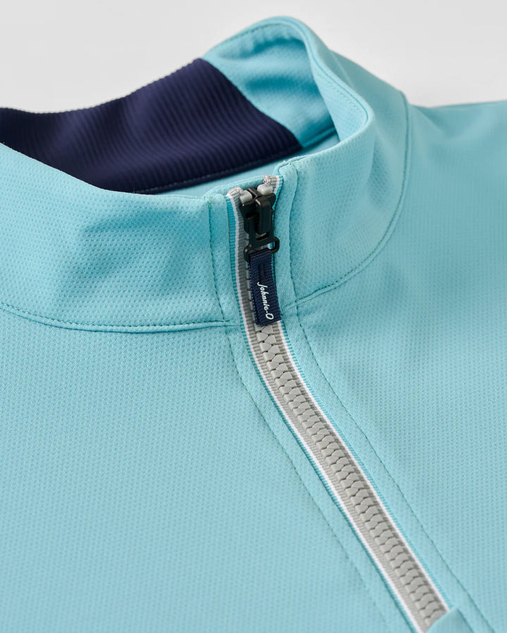 Johnnie-O Weston Performance 1/4 Zip Pullover: Tropical