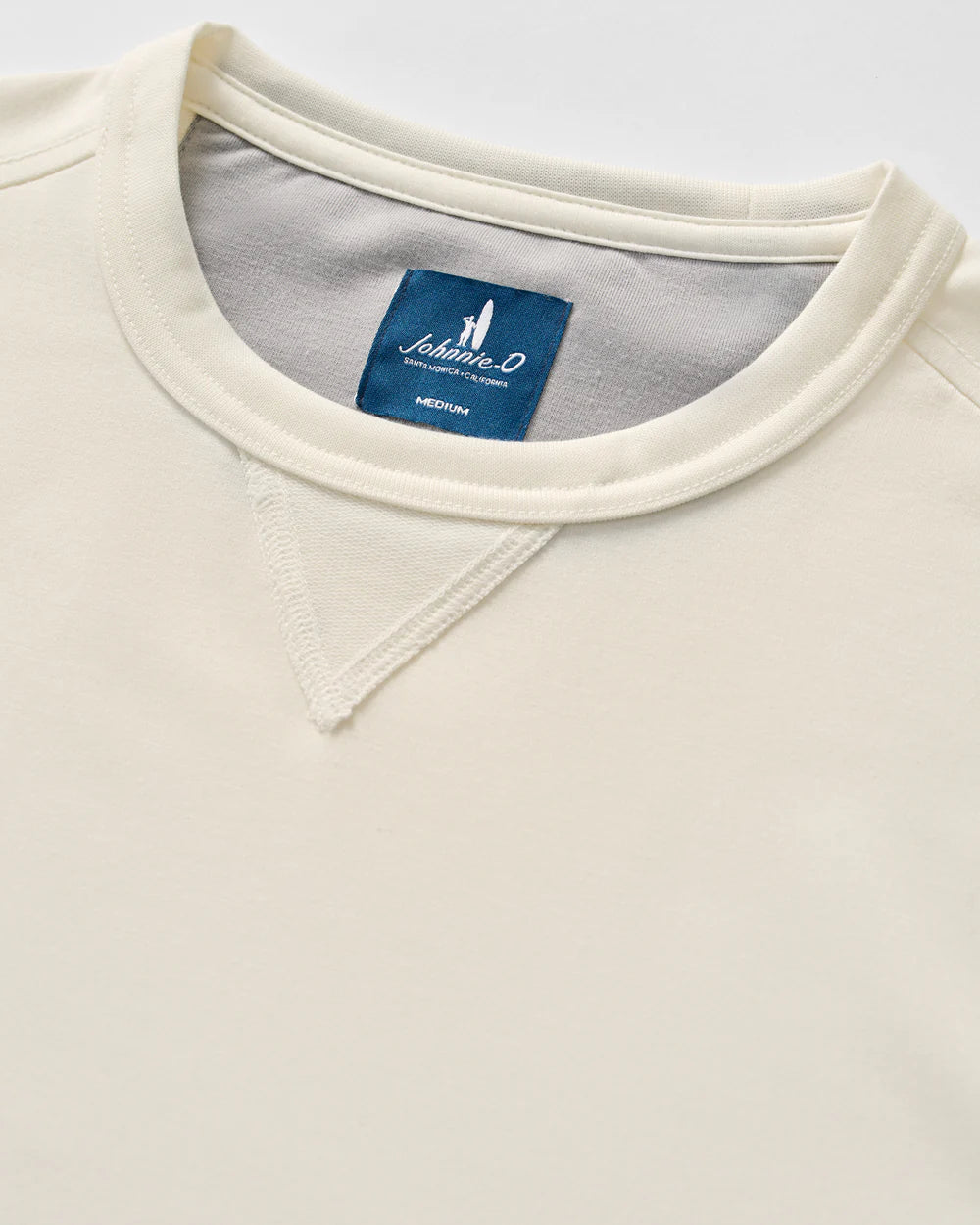 Johnnie-O Willard Drirelease® Crewneck Sweatshirt: Sand Dollar