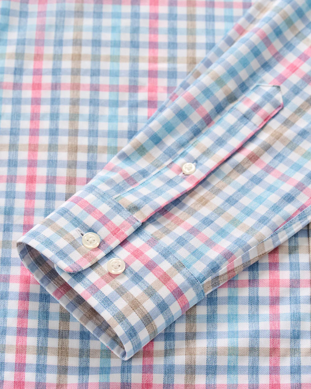 Johnnie-O Everyday Performance Button Down Shirt - Yosef Check: Navy