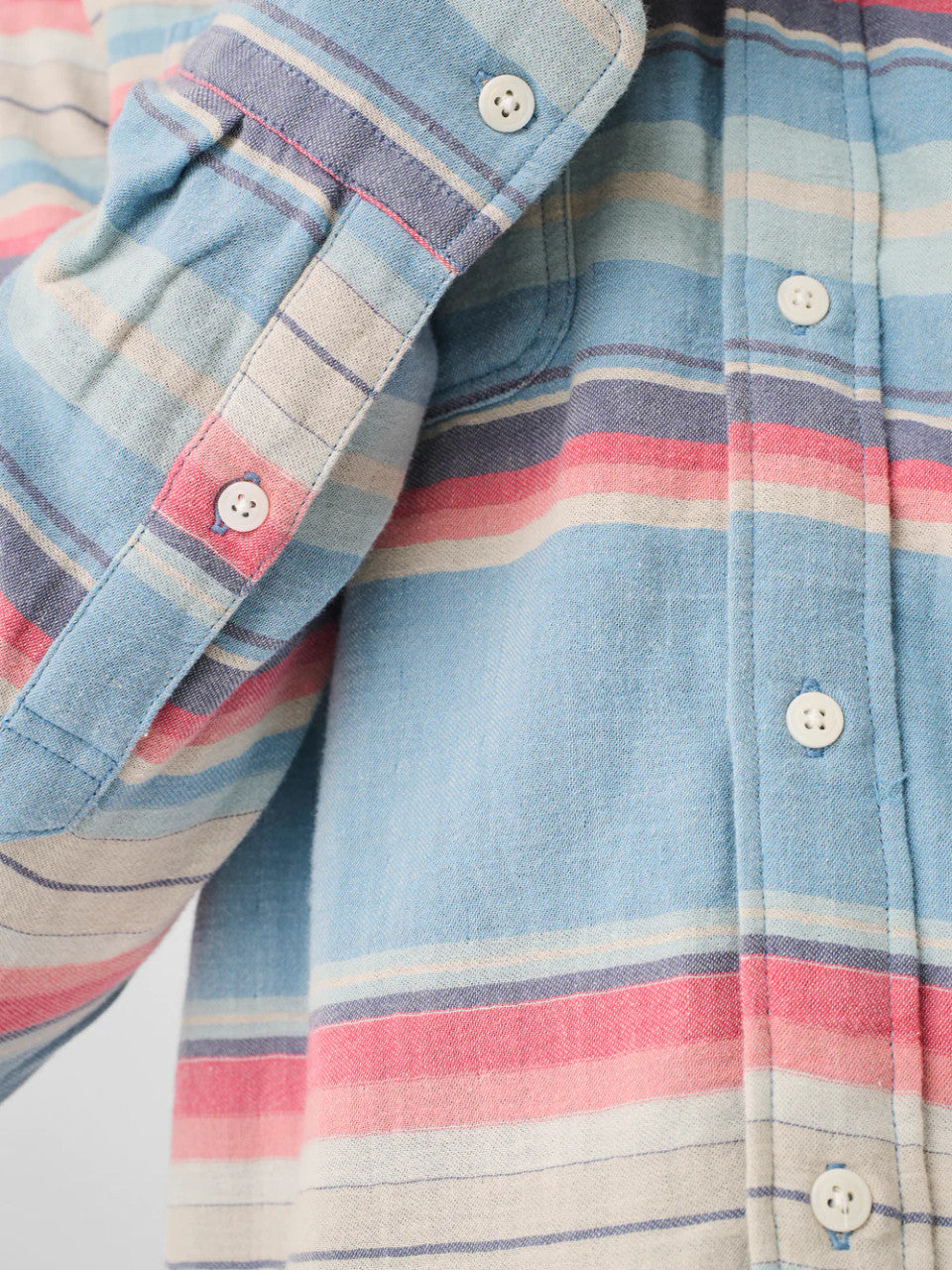 Craig Faherty Faherty The Malibu Shirt: Paradise Rose – Craig Reagin Clothiers