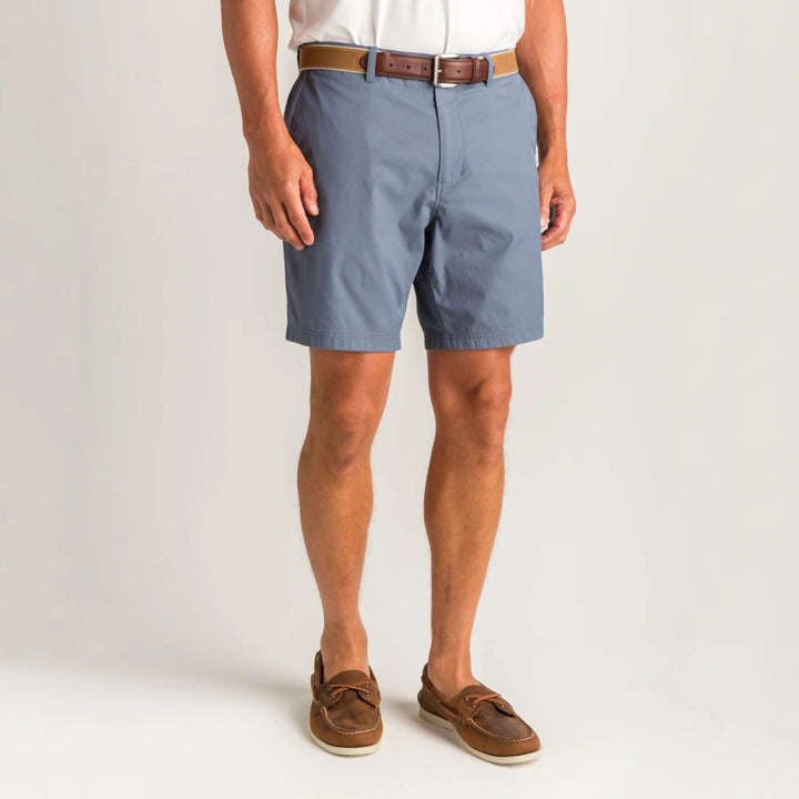 Duckhead Harbor Performance Short - Slate Blue