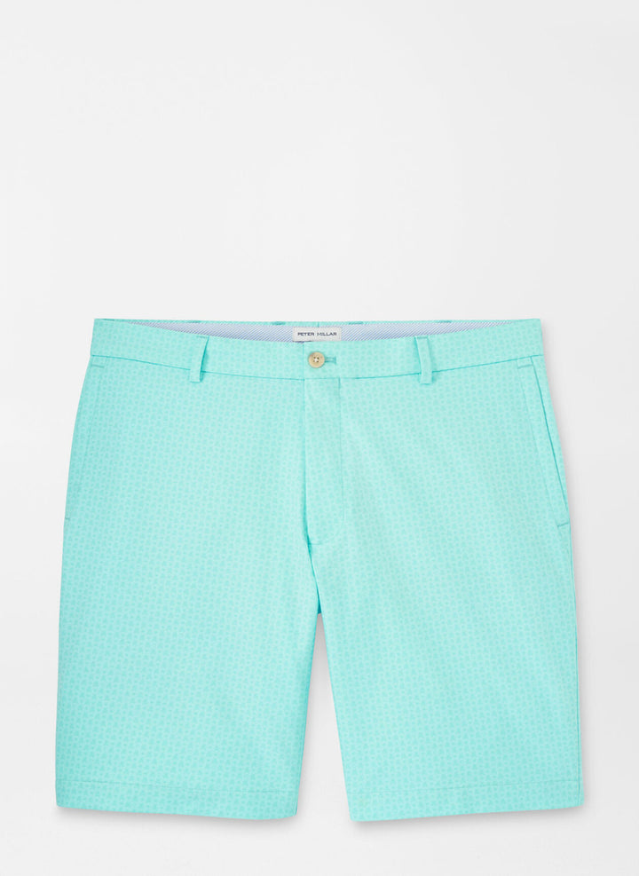 Peter Millar Salem Skull In One Performance Short: Cabana Blue