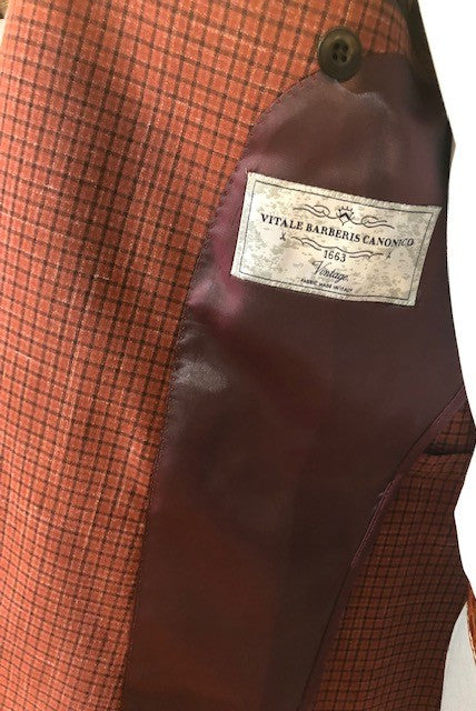 Trend by MaxMan Salmon Check Sport Coat