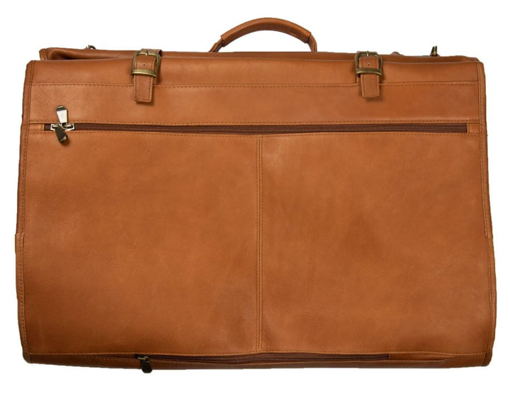 Sarge Leather Andes: Leather Tri-fold Garment Bag