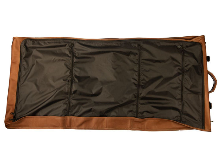 Sarge Leather Andes: Leather Tri-fold Garment Bag