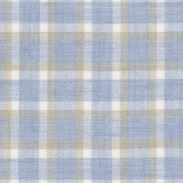 Scott Barber Modal/Merino Heathered Plaid: Sky