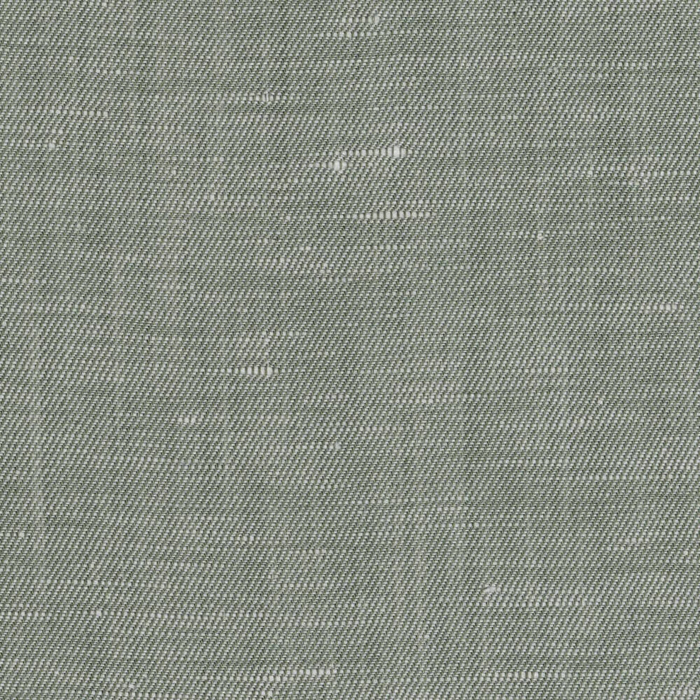 Scott Barber Linen/Tencel Solid Twill Sport Shirt: Sage