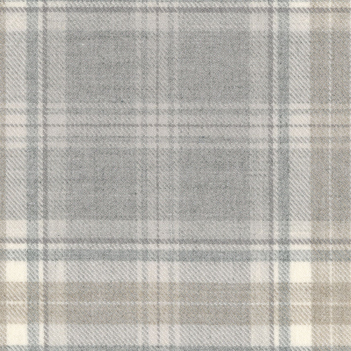 Scott Barber Essex Flannel Tonal Plaid: Grey Heather