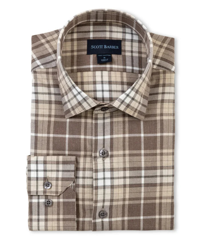 Scott Barber Weekend Plaid: Cocoa Heather