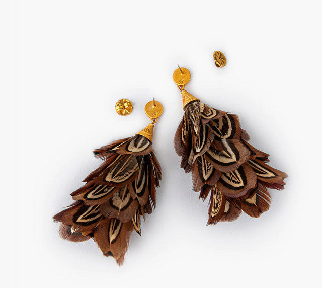 Brackish Statement Earring: Marjan