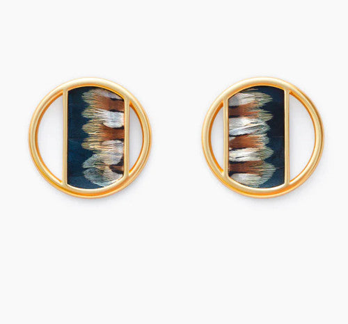 Brackish Circle Earring: Suntrana