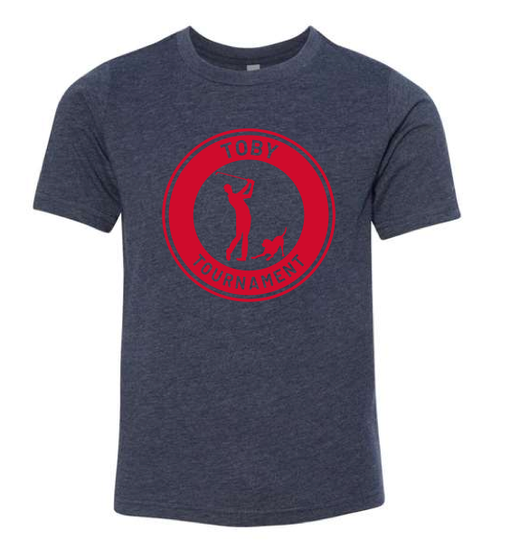 Toby's Tournament Pre-Order: YOUTH Tee Shirt - Navy