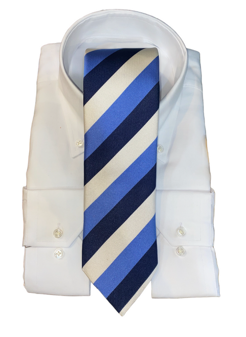 Seaward & Stearn Navy/Light Blue/White Stripe