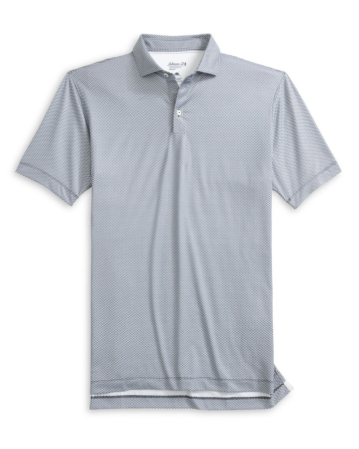 Johnnie-O Perfomance Jersey Polo Rud: Heather Black
