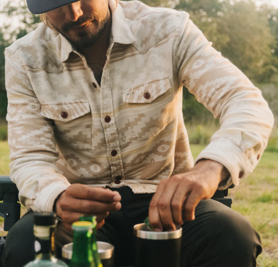 Howler Brothers Sheridan Longsleeve Shirt - Terranova: Bone