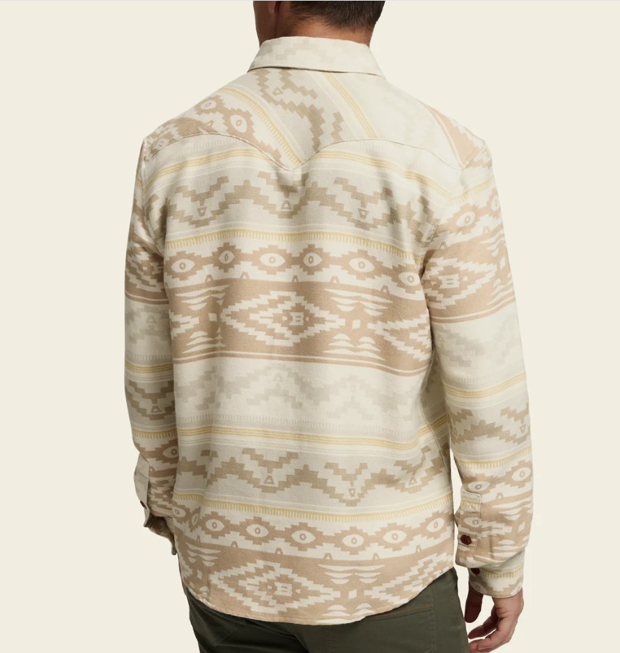 Howler Brothers Sheridan Longsleeve Shirt - Terranova: Bone