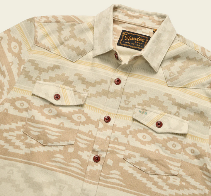 Howler Brothers Sheridan Longsleeve Shirt - Terranova: Bone