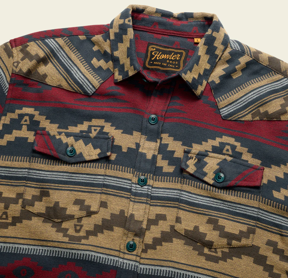 Howler Brothers Sheridan Longsleeve Shirt - Terranova: Pampas