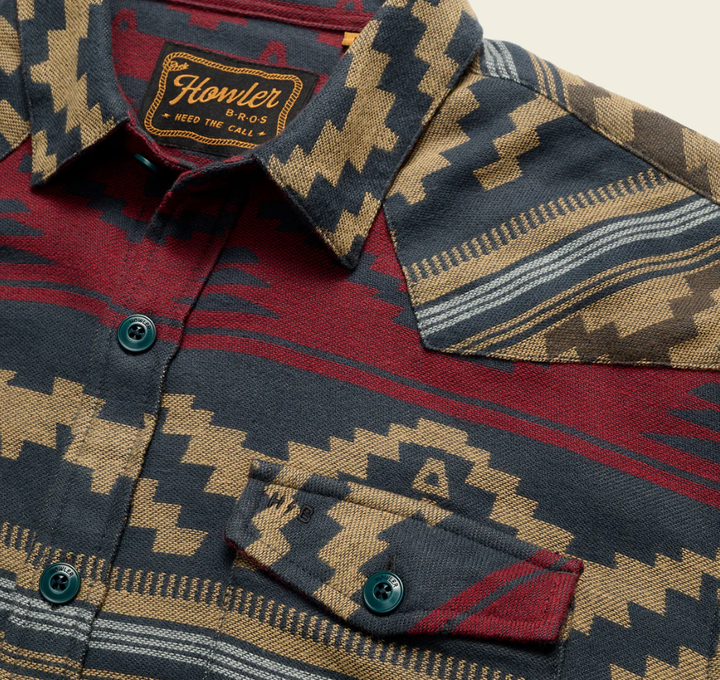 Howler Brothers Sheridan Longsleeve Shirt - Terranova: Pampas