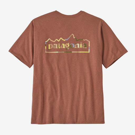 Patagonia Men's Unity Fitz Responsibili-Tee: Sienna Clay