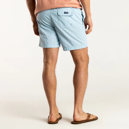 Duckhead 6" Mallard Swim Short: Sky Blue