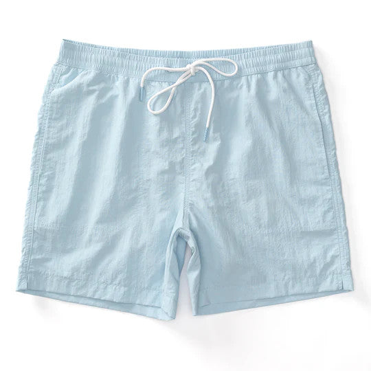 Duckhead 6" Mallard Swim Short: Sky Blue