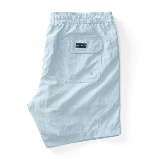 Duckhead 6" Mallard Swim Short: Sky Blue