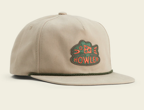 Howler Brothers Something Fishy Snapback: Khaki