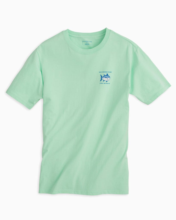 Southern Tide Original Skipjack Short Sleeve T-shirt: Offshore Green