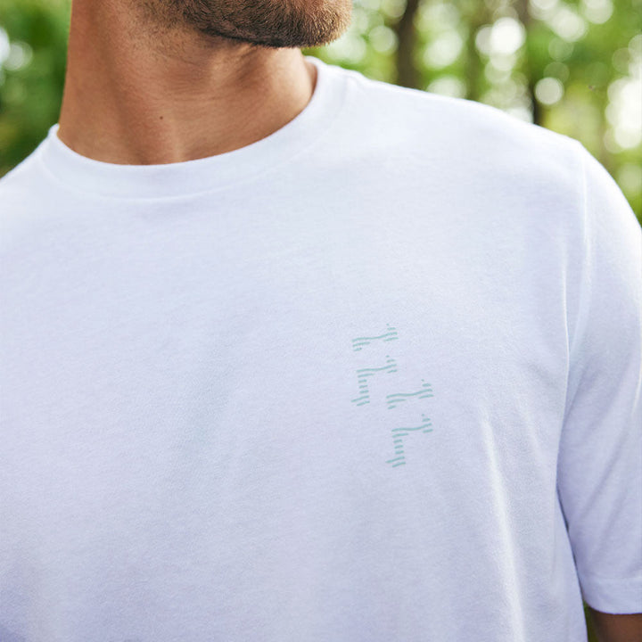 Free Fly Tropic Wave Tee: White