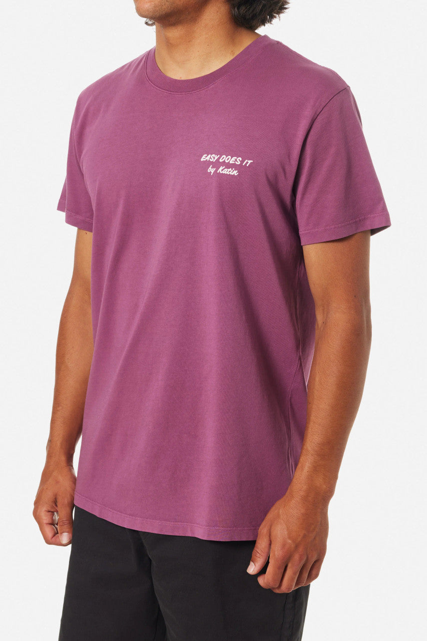 Katin Spirit Tee: Kelp Red Sandwash