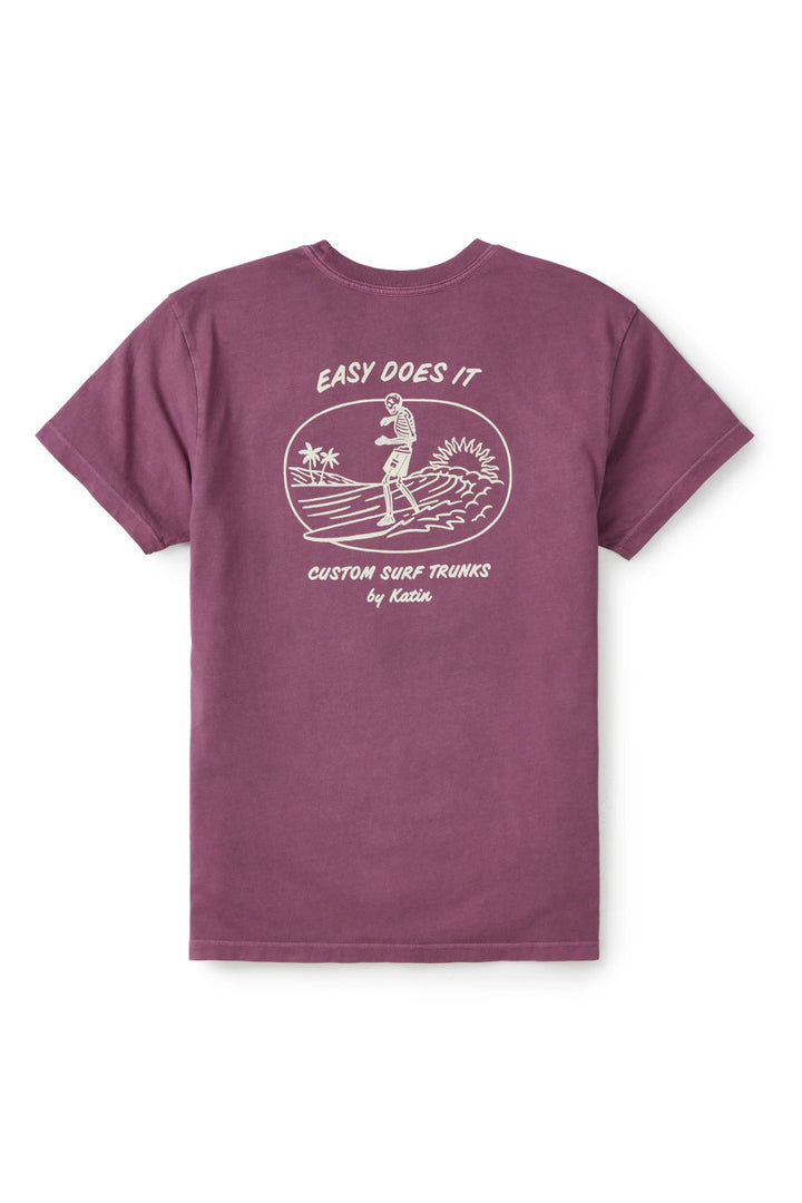 Katin Spirit Tee: Kelp Red Sandwash