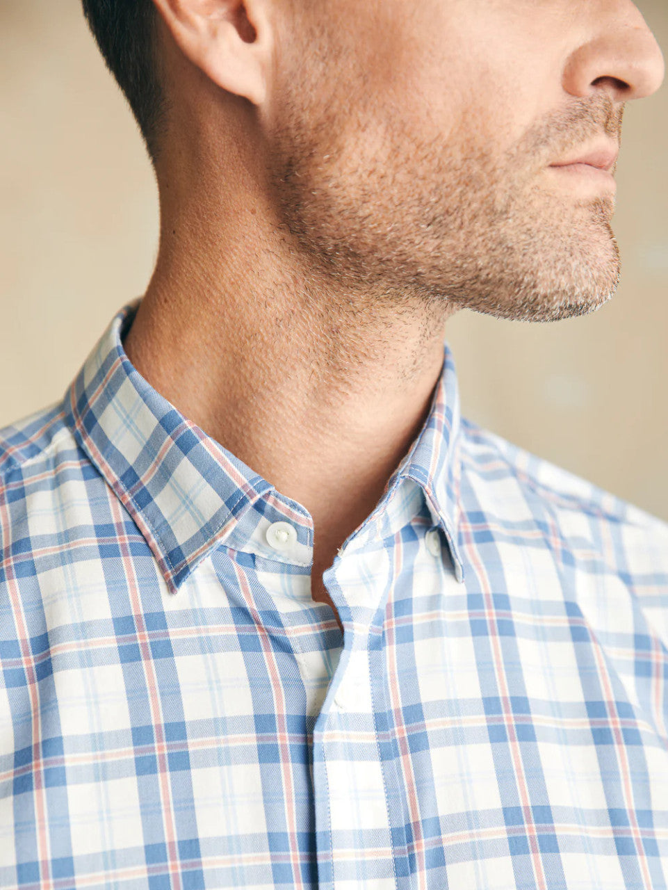 Faherty Movement™ Shirt: Spring Valley Plaid