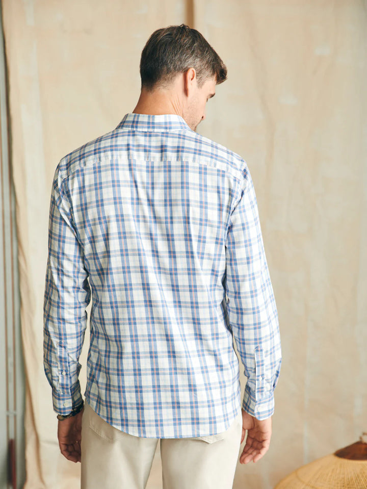 Faherty Movement™ Shirt: Spring Valley Plaid