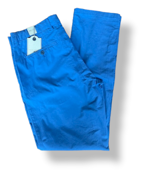 True Khaki by Ballin Stretch Poplin Chino: True Navy