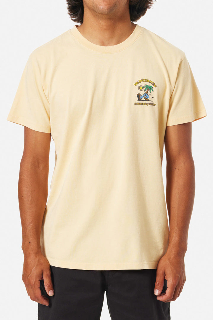 Katin Stroll Tee: Sun Yellow Sandwash