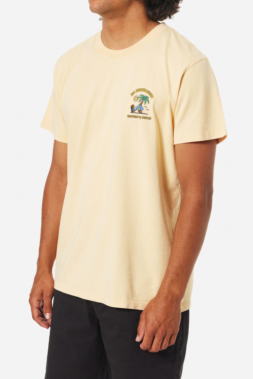 Katin Stroll Tee: Sun Yellow Sandwash