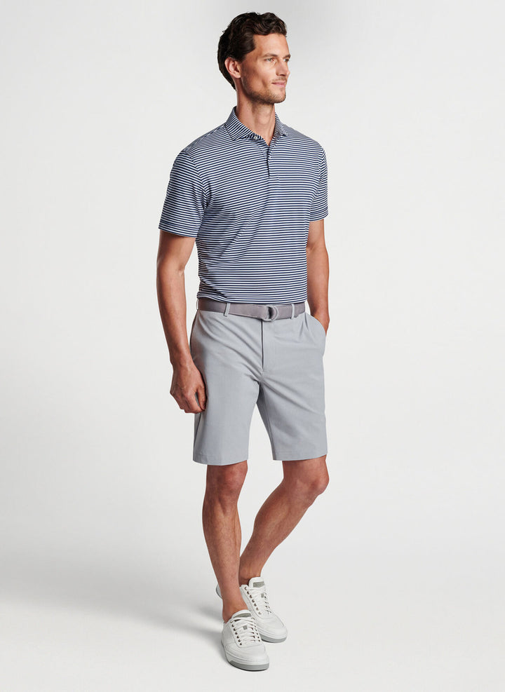 Peter Millar Crown Crafted Surge Performance Short: Gale Grey