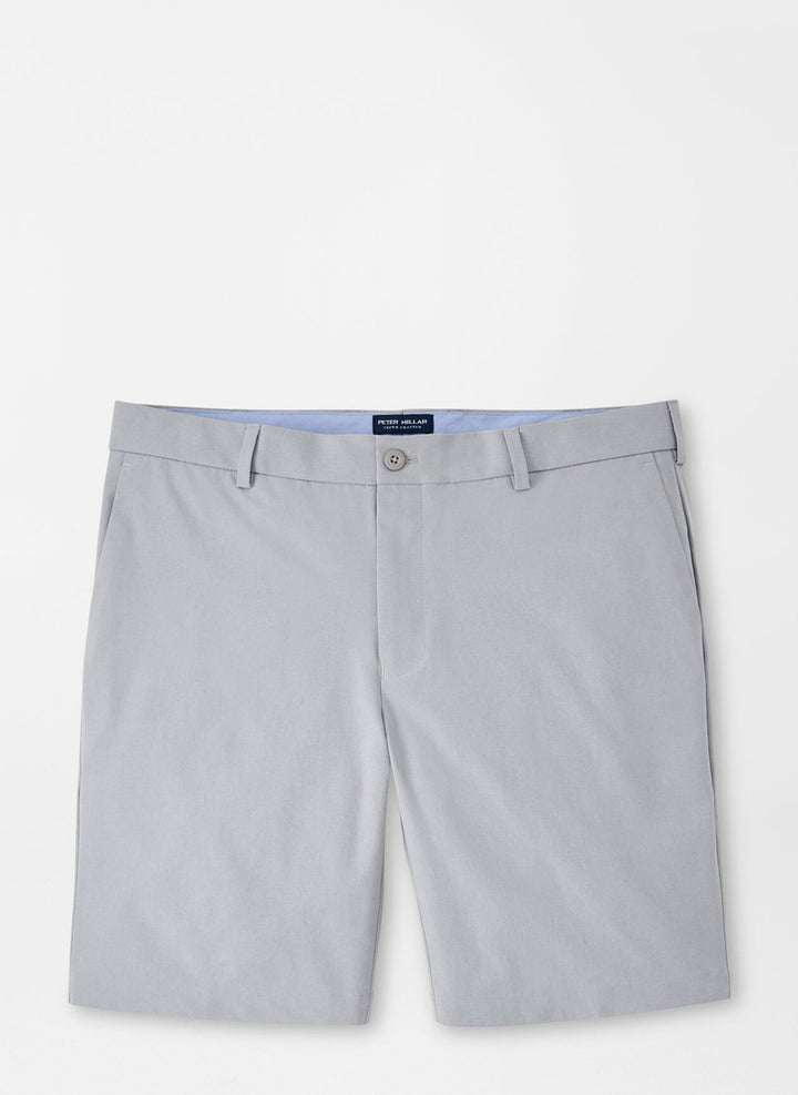 Peter Millar Crown Crafted Surge Performance Short: Gale Grey