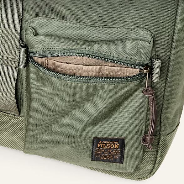 Filson Surveyor Messenger Bag: Service Green