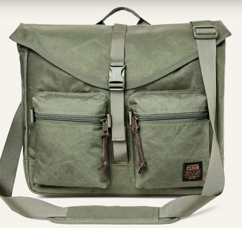 Filson Surveyor Messenger Bag: Service Green