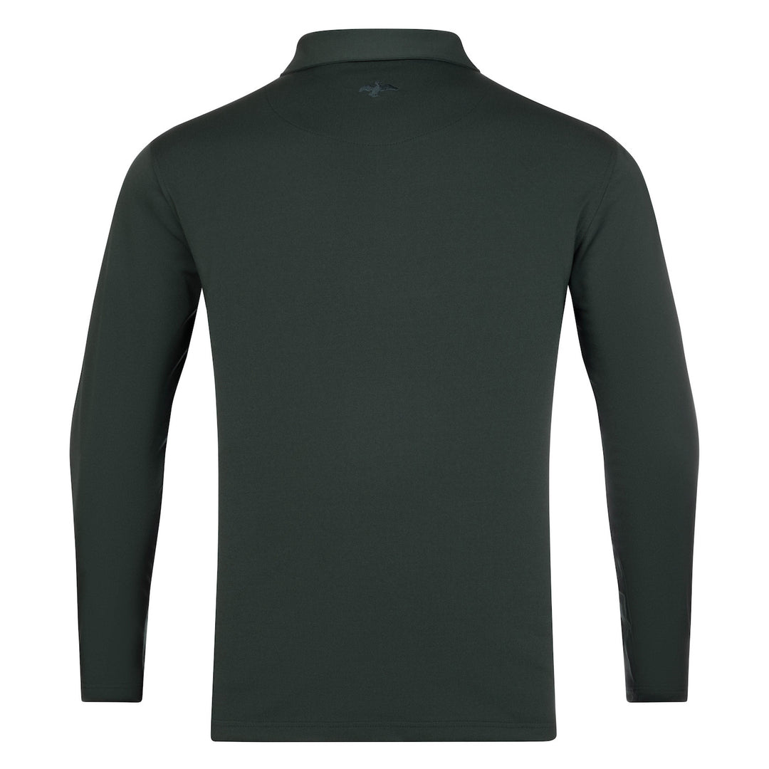 Harlestons The Cypress Longsleeve Polo: Magnolia Green