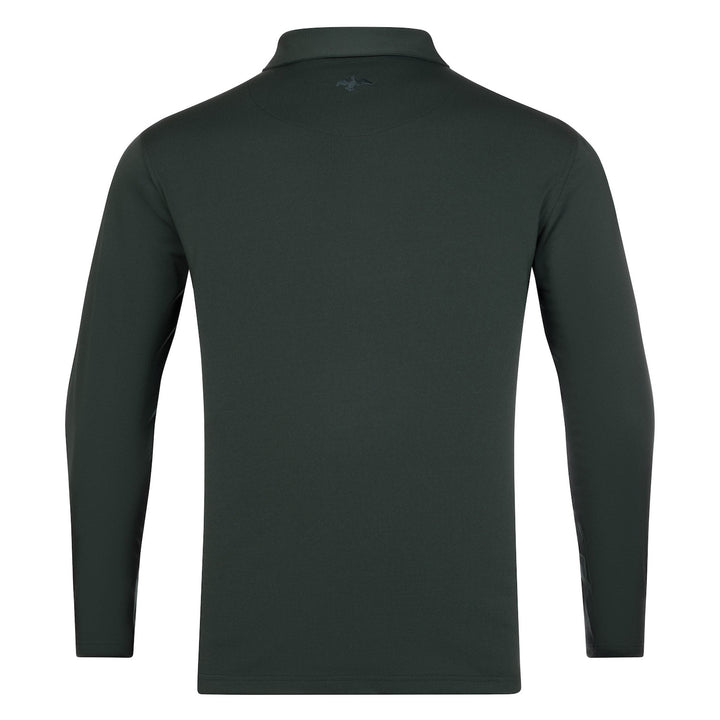 Harlestons The Cypress Longsleeve Polo: Magnolia Green