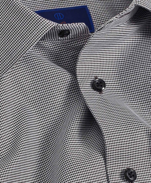 david donahue black dress shirt DAVID DONAHUE Black Slim Fit Cotton Dress Shirt Size 15 34/35 MSRP $155