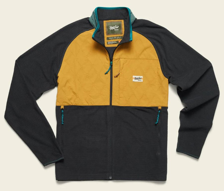 Howler Brothers Talisman Fleece Jacket: Ebony