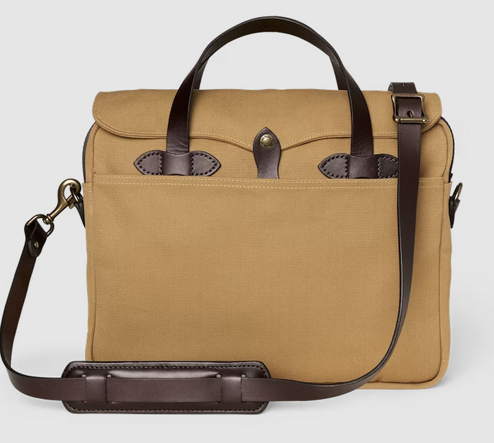 Filson Rugged Twill Original Briefcase - Tan